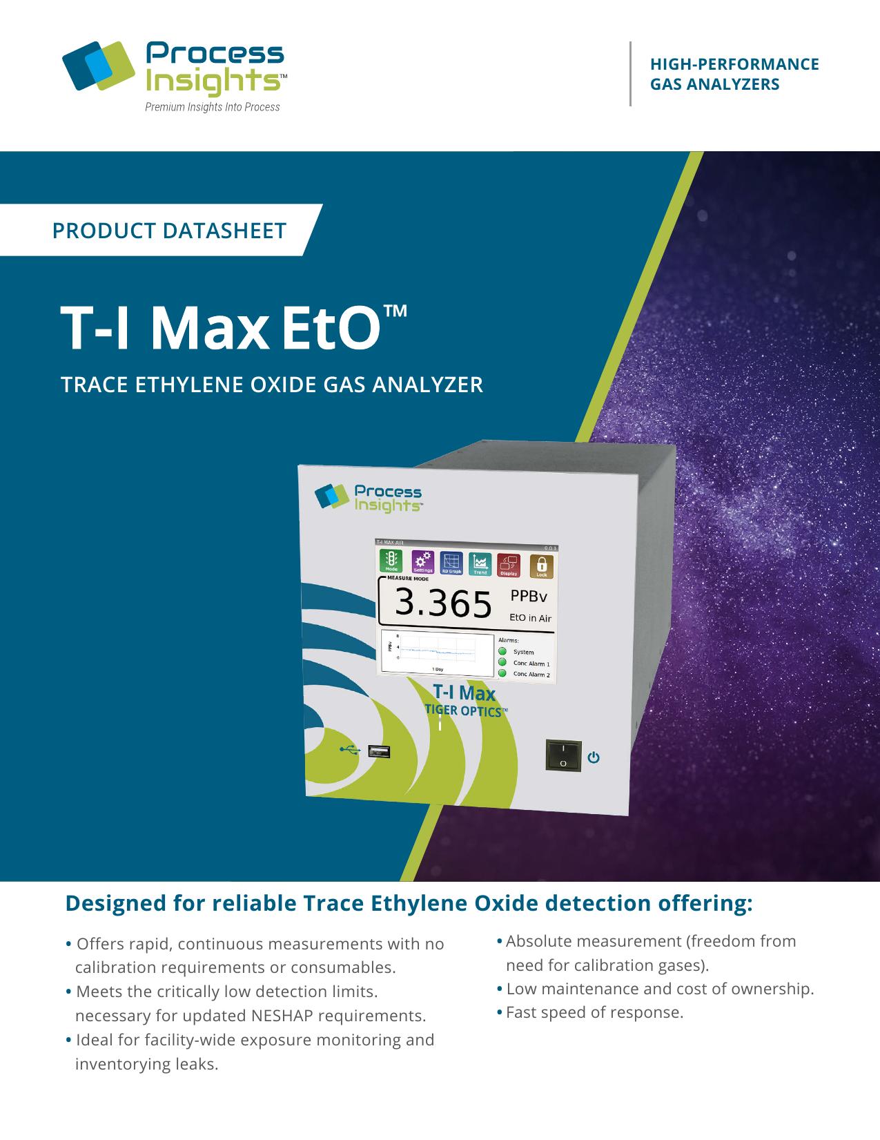 T-I Max EtO (CRDS 極微量エチレンオキシド分析計)