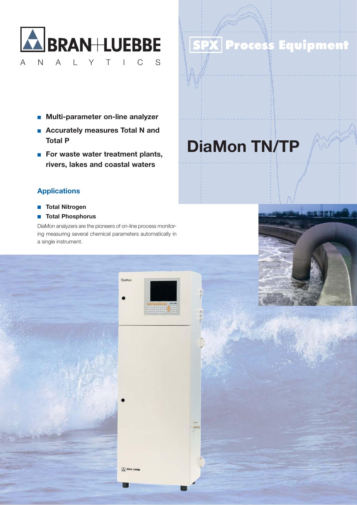 DiaMon TN/TP 全窒素・全リンオンライン分析計