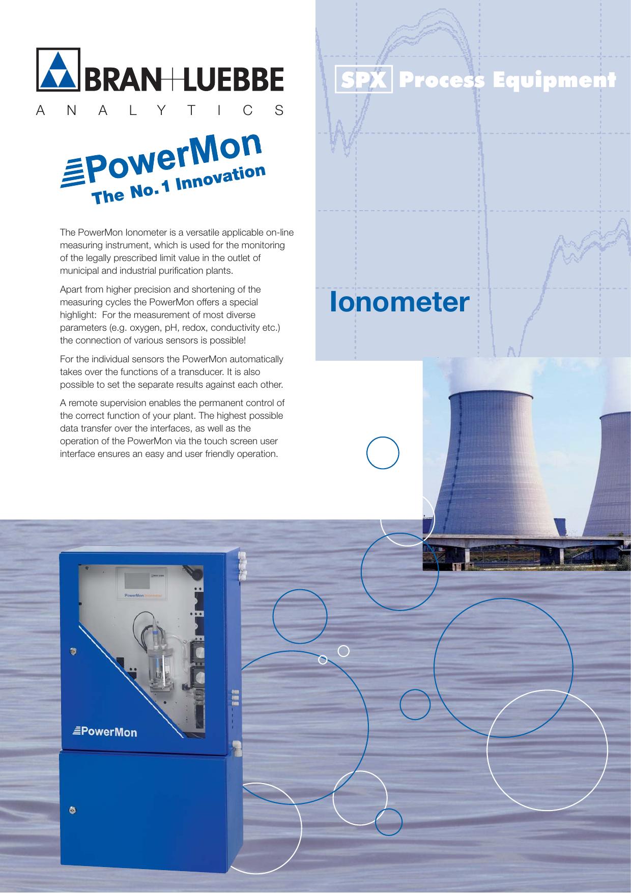 PowerMon Ionometer イオン電極式オンライン分析計