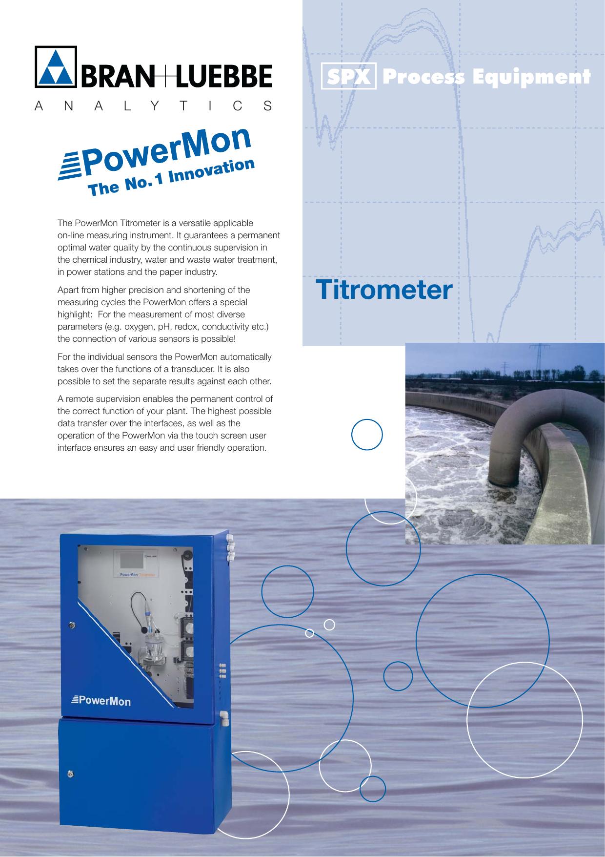 PowerMon Titrometer 自動滴定オンライン分析計